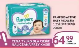 Selgros Pampers Active Baby Pieluszki oferta