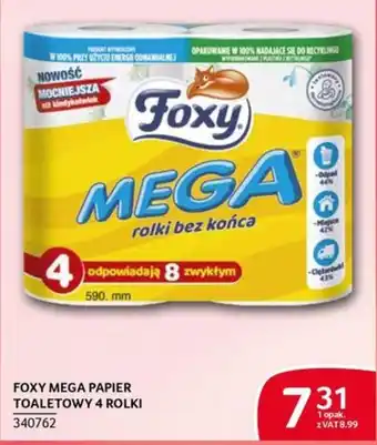 Selgros Foxy Mega Papier Toaletowy oferta