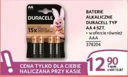 Selgros Baterie Alkaliczne Duracell Typ AA oferta