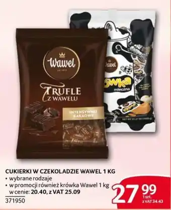 Cukierki w czekoladzie Wawel