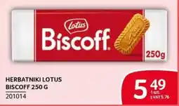 Selgros Herbatniki Lotus Biscoff oferta
