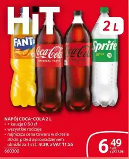 Selgros Napój Coca-Cola oferta