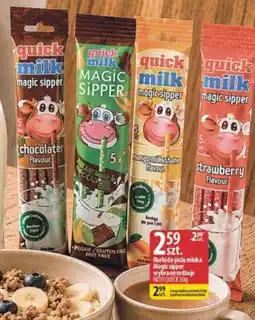 Delisso Delikatesy Rurki do picia mleka Magic sipper oferta