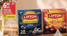 Delisso Delikatesy Herbata czarna Lipton Jeżyna Borowka oferta