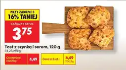 Biedronka Tost z szynką i serem , 120 g oferta