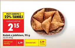Biedronka Rożek z jabłkiem , 95 g oferta
