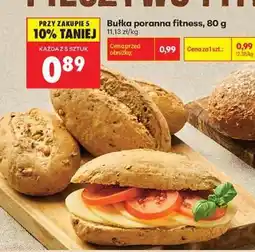 Biedronka bułka poranna fitness , 80 g oferta