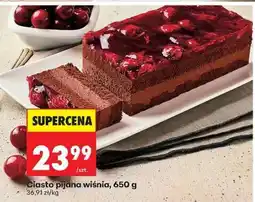 Biedronka Ciasto pijana wiśnia, 650 g oferta