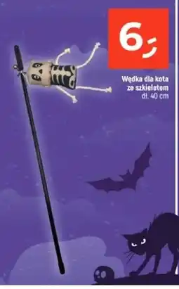 Dealz Wędka dla kota ze szkieletem oferta