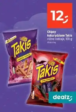 Dealz Chipsy kukurydziane Takis oferta