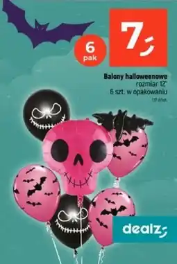 Dealz Balony halloweenowe oferta