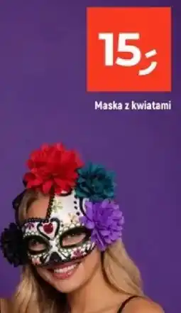 Dealz Maska z kwiatami oferta