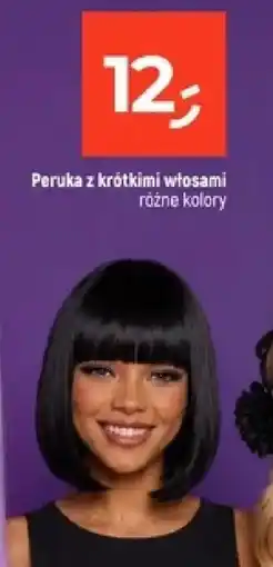 Dealz Peruka z krótkimi włosami oferta