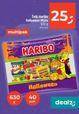 Dealz Żelki Haribo Halloween Minis oferta