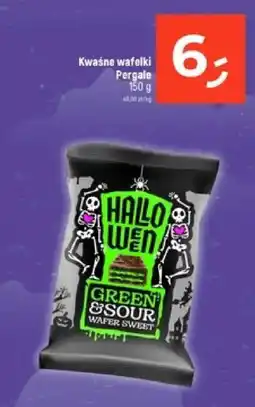 Dealz Kwaśne Wafelki Pergale HALLOWEEN GREEN & SOUR oferta