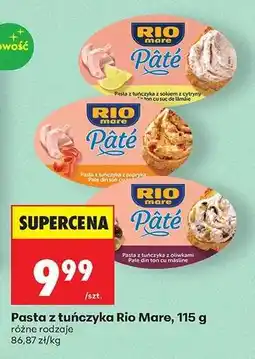 Biedronka Pasta z tuńczyka Rio Mare, 115 g oferta