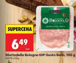 Biedronka Mortadella Bologna IGP Gusto Bello, 100 g oferta