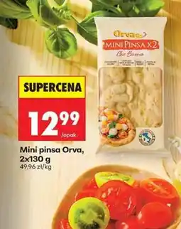 Biedronka Mini pinsa Orva, 2x130 g oferta