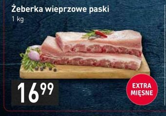 Stokrotka Żeberka wieprzowe paski 1kg oferta