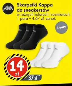 Tedi Skarpetki Kappa do sneakersów oferta