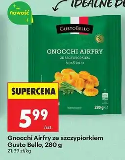 Biedronka Gnocchi Airfry ze szczypiorkiem Gusto Bello, 280 g oferta
