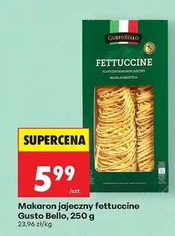 Biedronka Makaron jajeczny fettuccine Gusto Bello, 250 g oferta