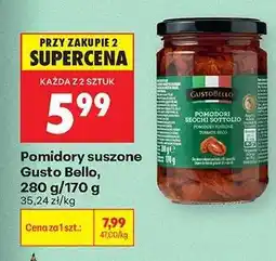 Biedronka Pomidory suszone Gusto Bello 280 g / 170 g oferta