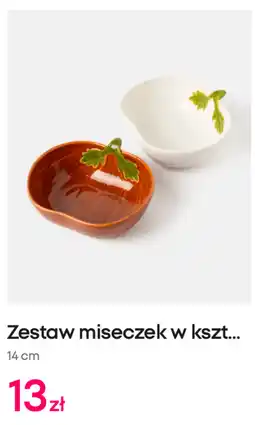 Pepco Zestaw miseczek w kształcie dyni 14 cm oferta