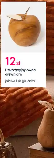 Pepco Dekoracyjny owoc drewniany Pepco jabłko lub gruszka oferta