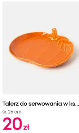 Pepco Talerz do serwowania w kształcie dyni Pepco, śr. 26 cm oferta