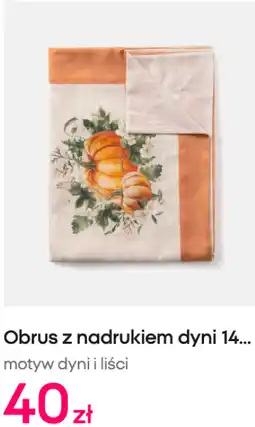 Pepco Obrus z nadrukiem dyni i liści Pepco oferta