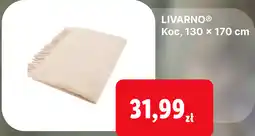 Lidl LIVARNO Koc, 130 x 170 cm oferta