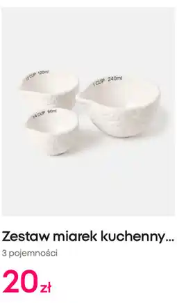 Pepco Zestaw miarek kuchennych, 3 pojemności oferta