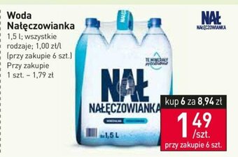 Woda Nałęczowianka 1,5l