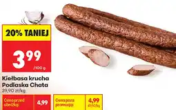 Biedronka Kiełbasa krucha Podlaska Chata oferta