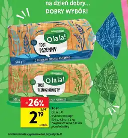 Intermarche Tost O LA LA! oferta