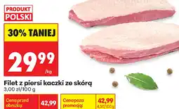 Biedronka Filet z piersi kaczki ze skórą oferta