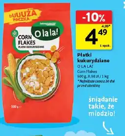 Intermarche Płatki kukurydziane O la la! Corn Flakes oferta