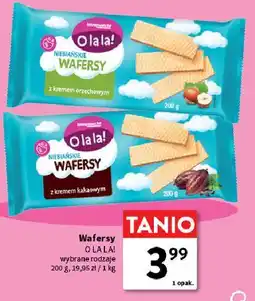 Intermarche Wafersy Niebiańskie O LA LA! oferta