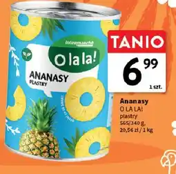 Intermarche Ananasy plastry O LA LA! oferta