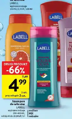 Intermarche Szampon do włosów LABELL oferta