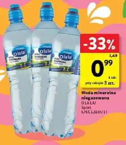 Intermarche Woda mineralna niegazowana O LA LA! Sport oferta