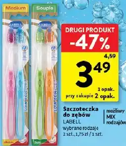 Intermarche Szczoteczka do zębów LABELL oferta