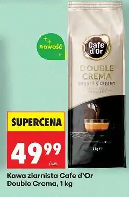 Biedronka Kawa ziarnista Cafe d’Or Double Crema, 1 kg oferta