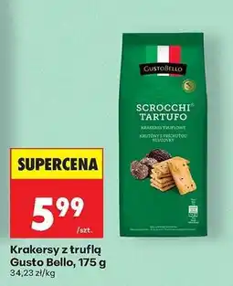 Biedronka Krakersy z truflą Gusto Bello, 175 g oferta
