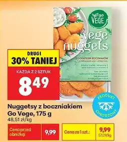 Biedronka Nuggetsy z boczniakiem Go Vege, 175 g oferta
