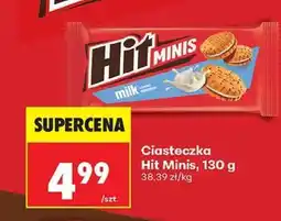 Biedronka Ciasteczka Hit Minis, 130 g oferta