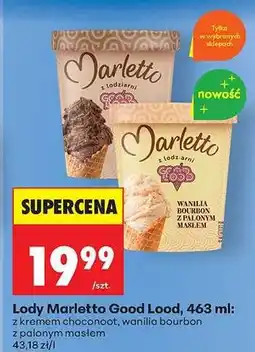 Biedronka Lody Marletto Good Lood, 463 ml oferta