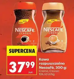 Biedronka Kawa rozpuszczalna Nescafé, 300 g oferta