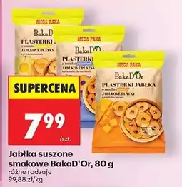 Biedronka Jabłka suszone smakowe BakaD'Or, 80 g oferta